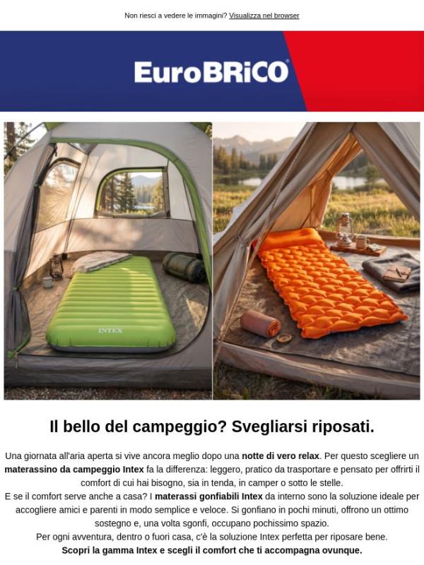 Non rinunciare al comfort!