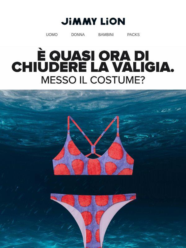 Hai già messo il costume in valigia?