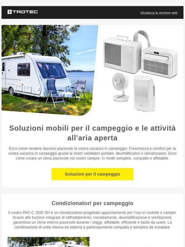 ⭐ Soluzioni mobili per il campeggio e le attività all'aria aperta