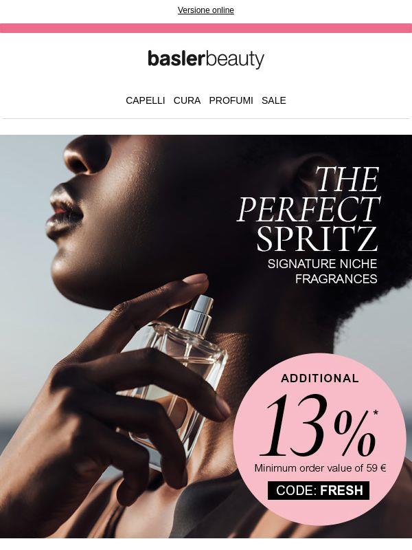 Il tuo profumo perfetto: fragranze esclusive con uno sconto del 13 %