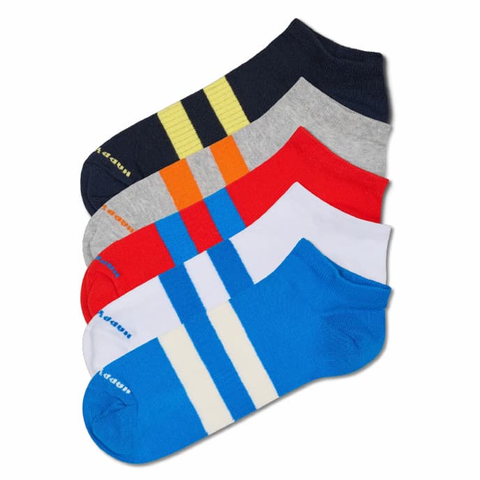 Confezione da 5 calzini da ginnastica Solid Low