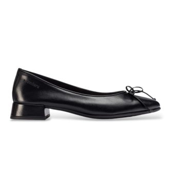 Ballerine in Pelle Evow 01 Nero