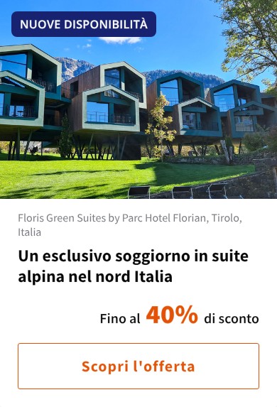 Un esclusivo soggiorno in suite alpina nel nord Italia