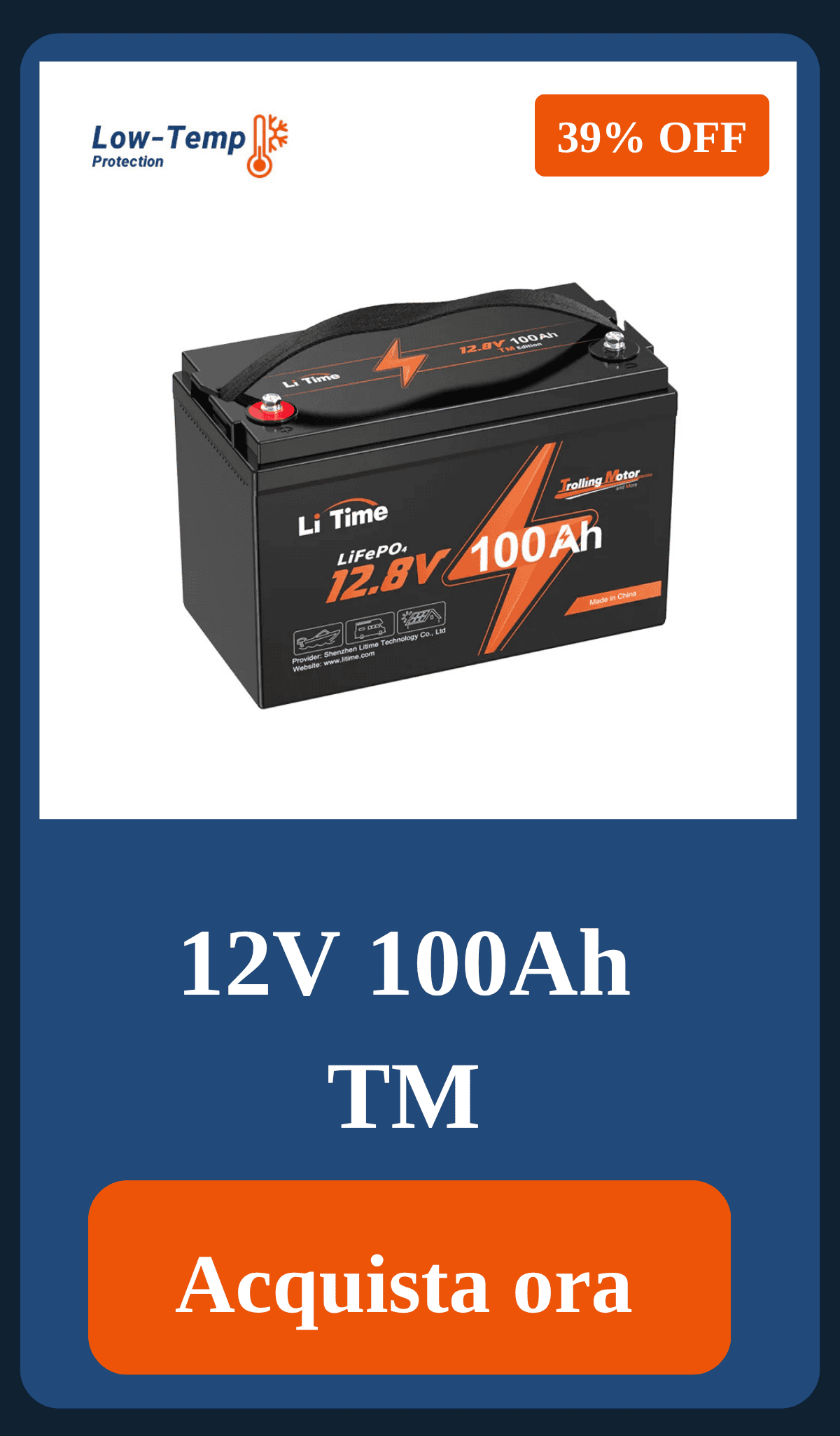 12v 100Ah TM