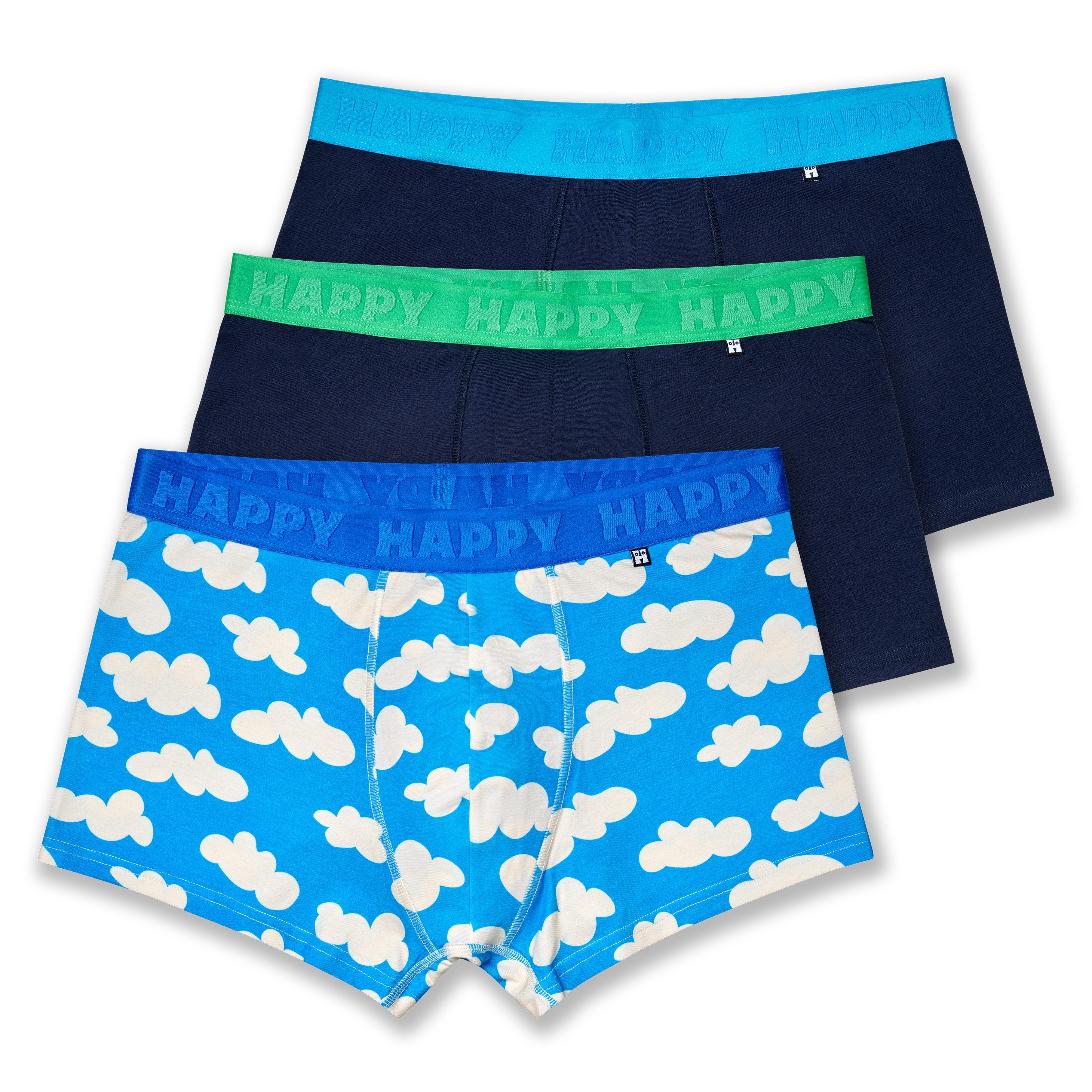 Confezione da 3 boxer corti Cloudy