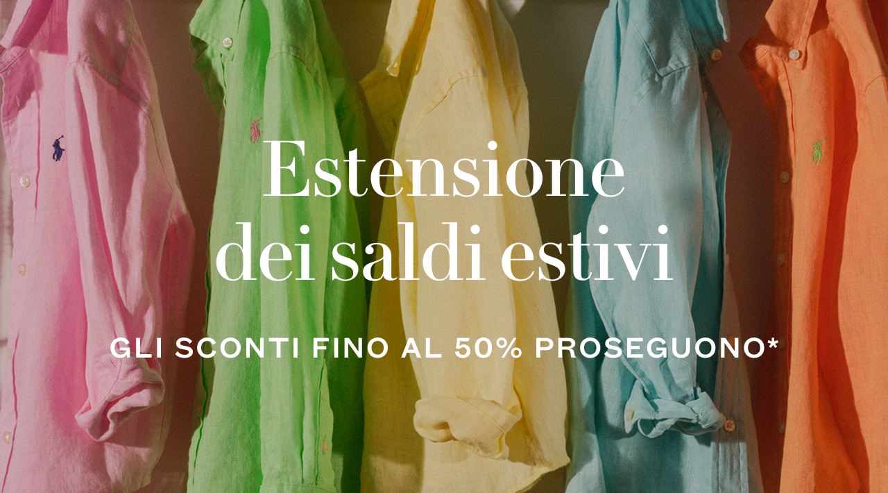 Estensione dei saldi estivi 