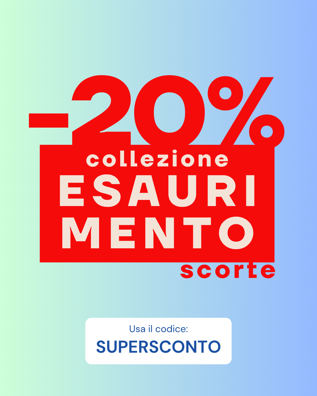 esaurimento scorte