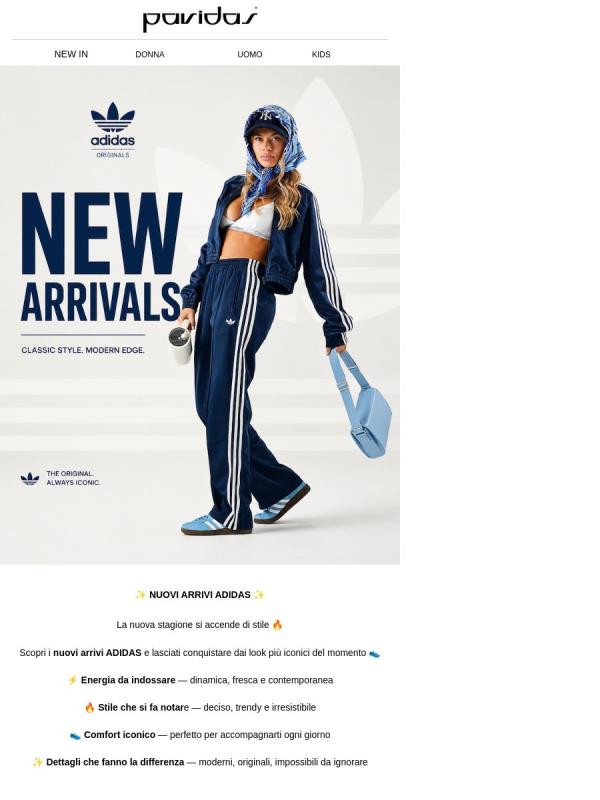 🚨 Nuovi arrivi adidas: non lasciarteli sfuggire