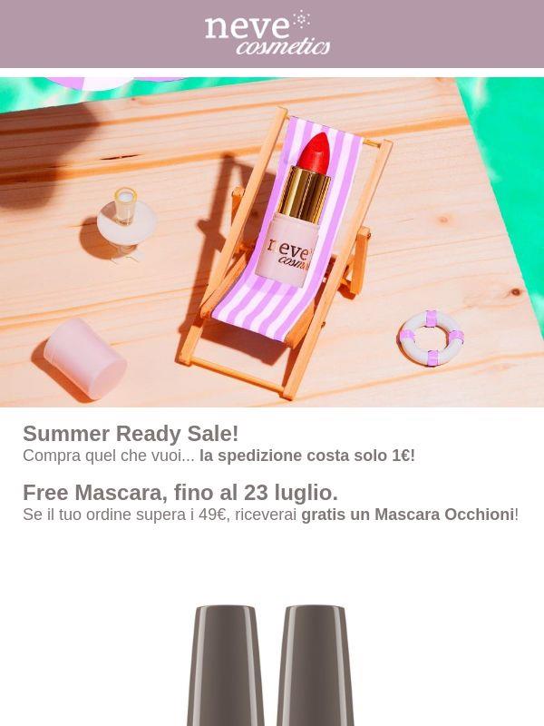 Summer Ready🌴Mascara in omaggio, Spedizione 1€!
