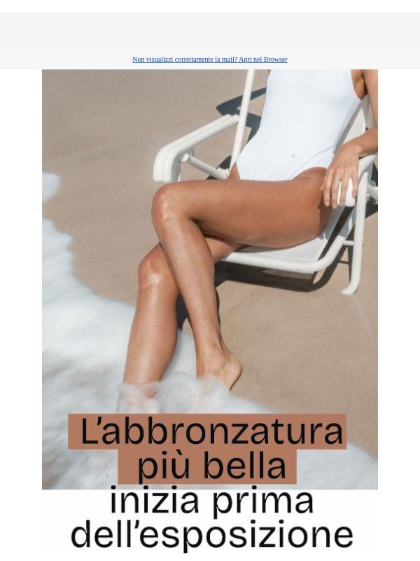 L’abbronzatura più bella inizia prima dell’esposizione ☀️