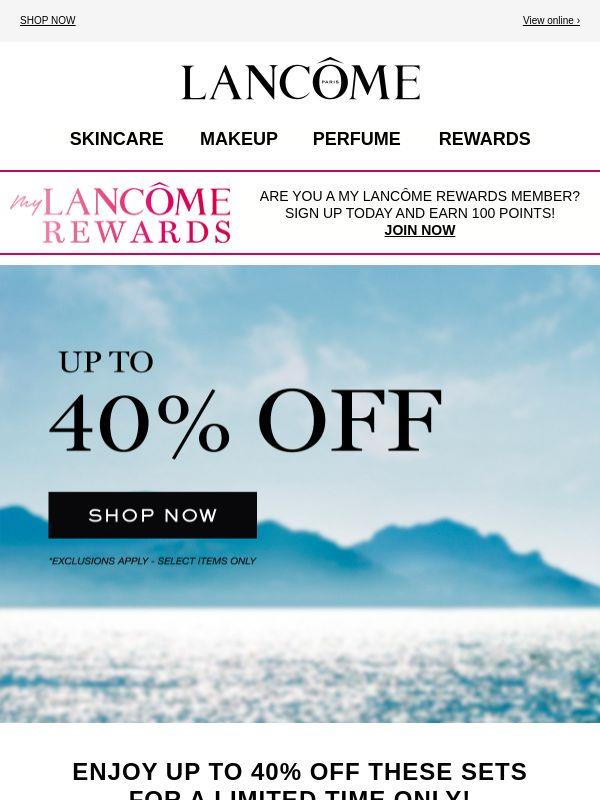 Up to 40% OFF | Limited Time Only!