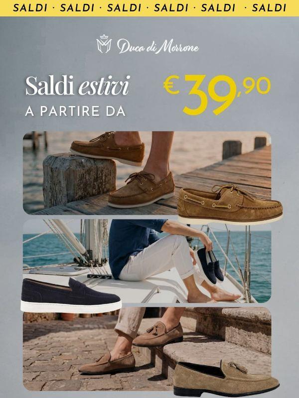Ancora Saldi a partire da 39,90€!