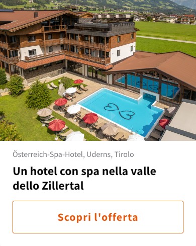 Un hotel con spa nella valle dello Zillertal