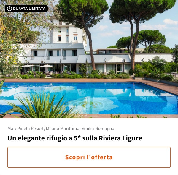 Un elegante rifugio a 5* sulla Riviera Ligure