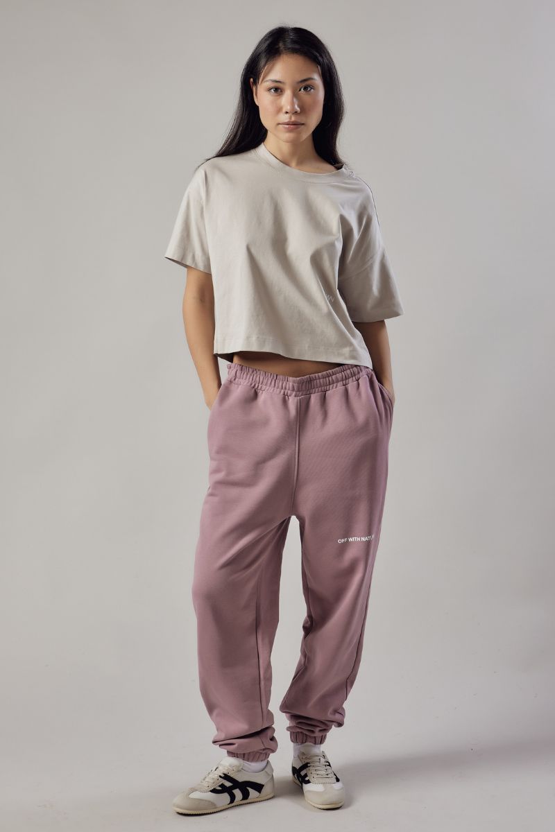 Joggers Loose Fit Unisex Dusty Pink