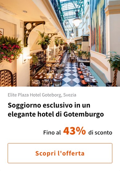 Soggiorno esclusivo in un elegante hotel di Gotemburgo