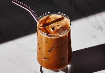 Brown sugar iced oat shaken espresso