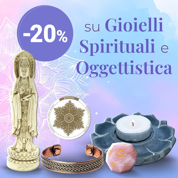 Sconto 20% su Oggettistica + Gioielli e Accessori