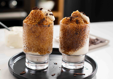 Cold brew granita