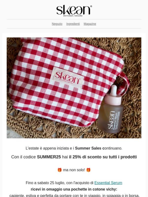 Summer sales e un regalo per te