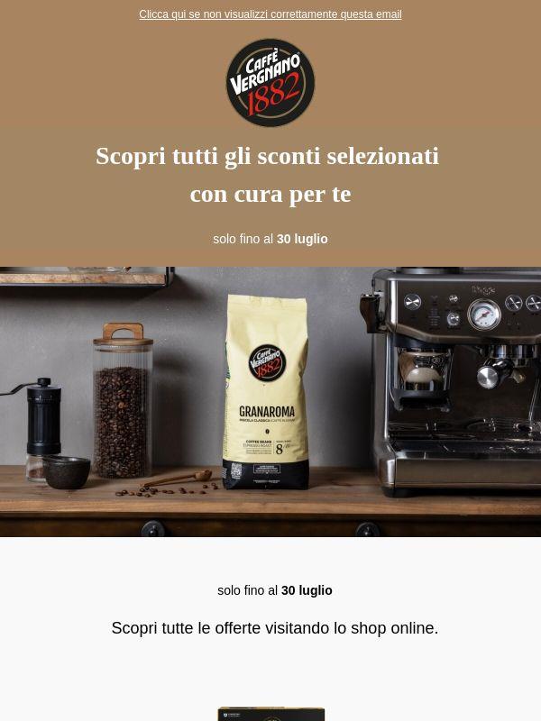 🌟 Scopri i nuovi sconti sui prodotti di Caffè Vergnano ☕