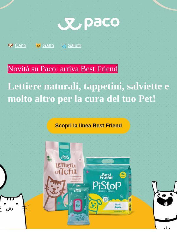 🐾 Best Friend arriva su Paco! Scopri l'offerta lancio riservata alla Community