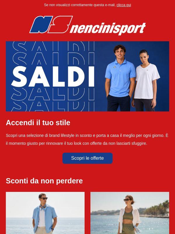 Il tuo stile estivo, ora fino al -40% ☀️