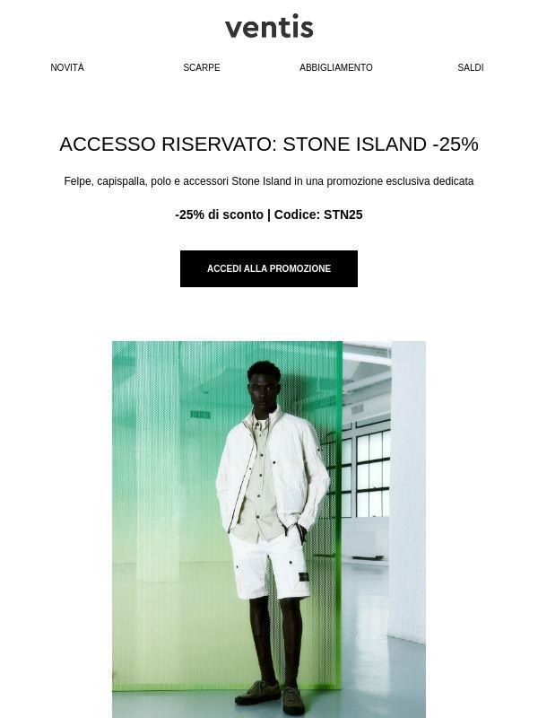 Stone Island -25% riservato a te