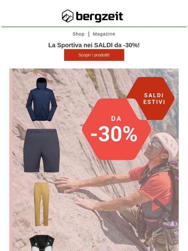 🔴 La Sportiva da -30%!