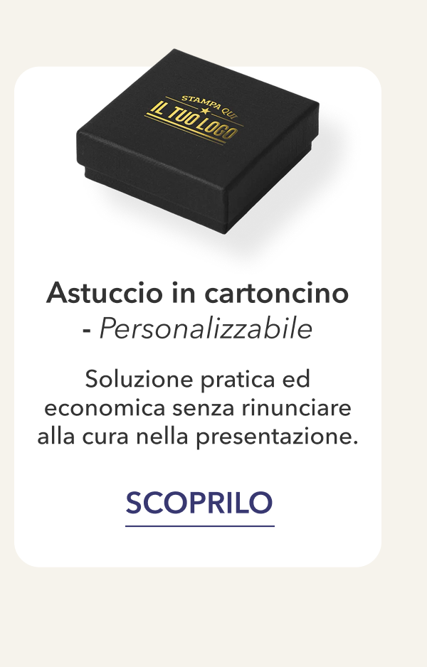 astuccio in cartoncino