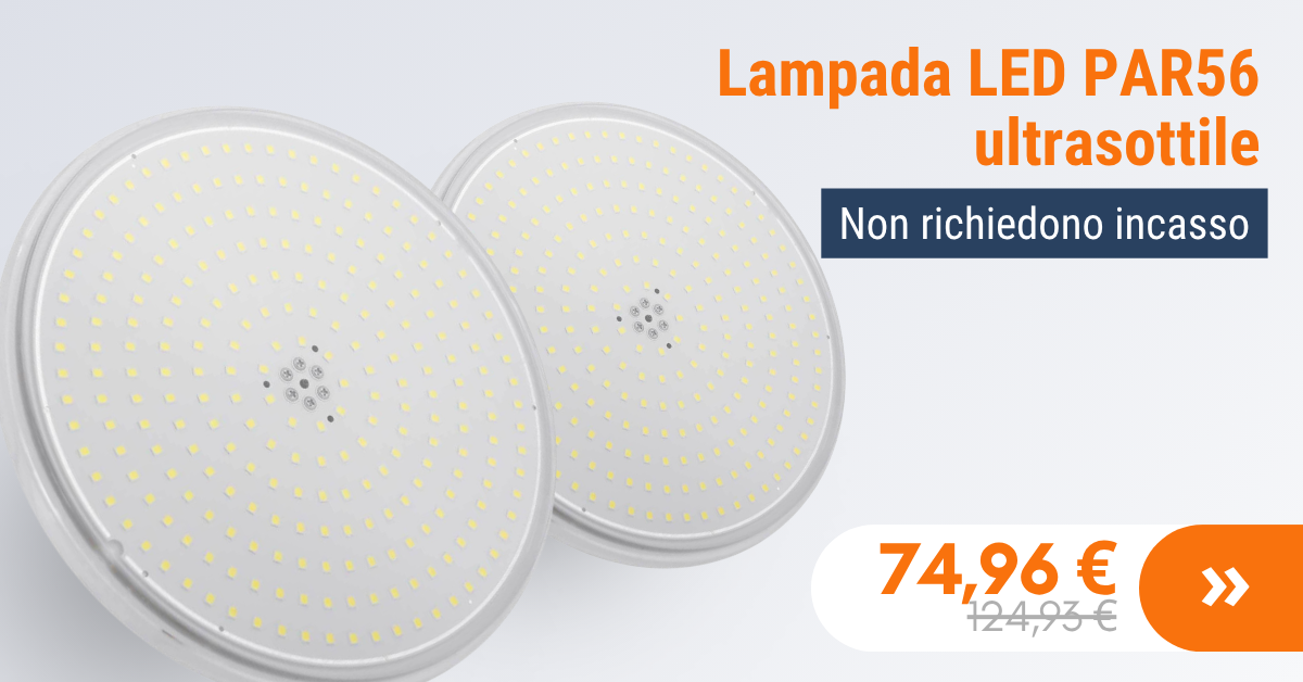 Lampada LED PAR56 Ultrasottile