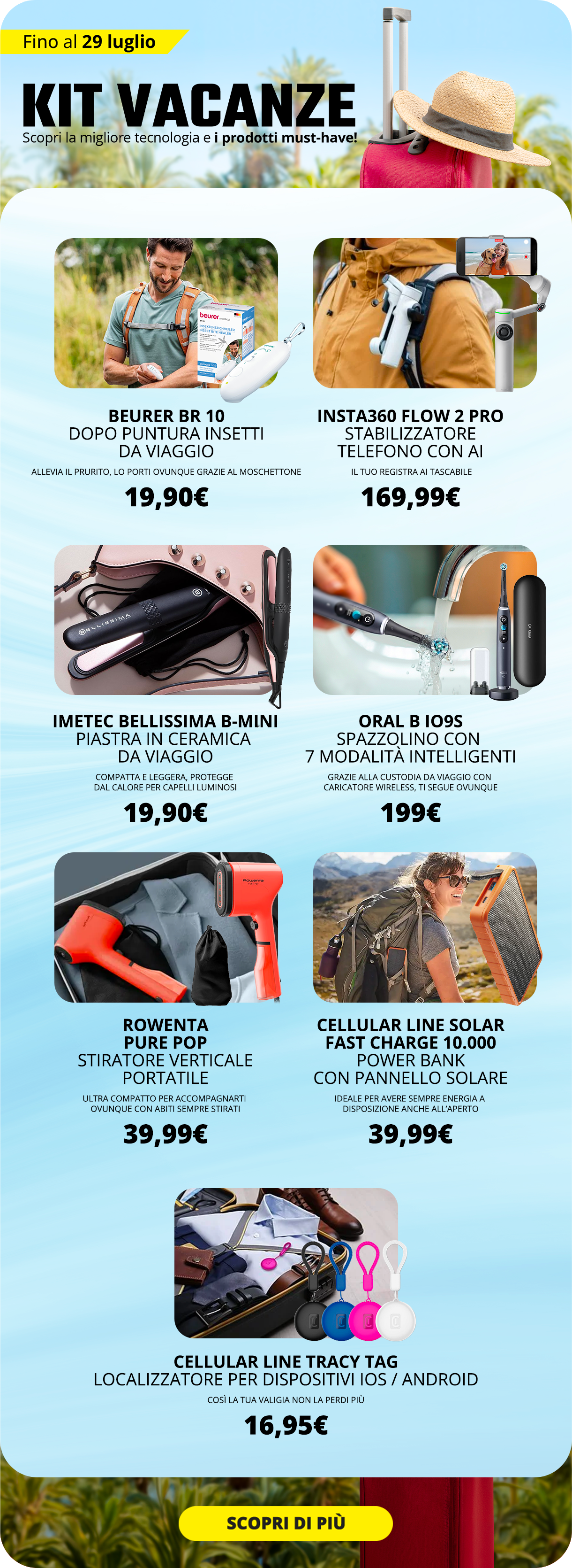 Kit vacanze