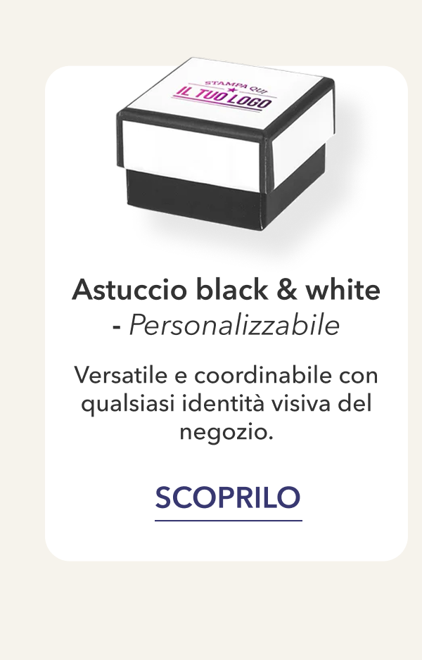 Astuccio black and white