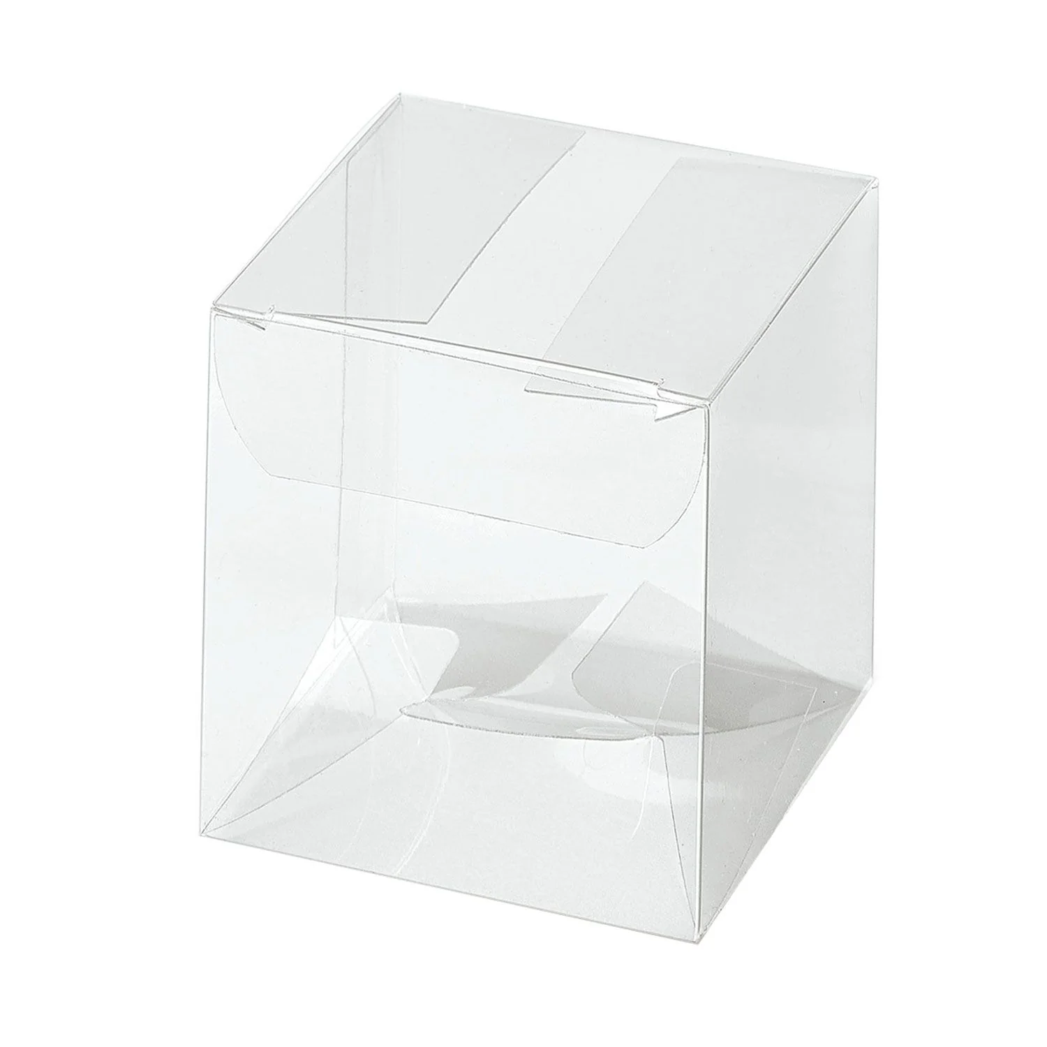 Image of Scatole Trasparenti Pieghevoli Cubo in PET