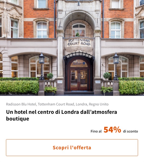 Un hotel nel centro di Londra dall’atmosfera boutique