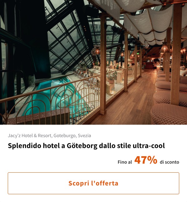 Splendido hotel a Göteborg dallo stile ultra-cool