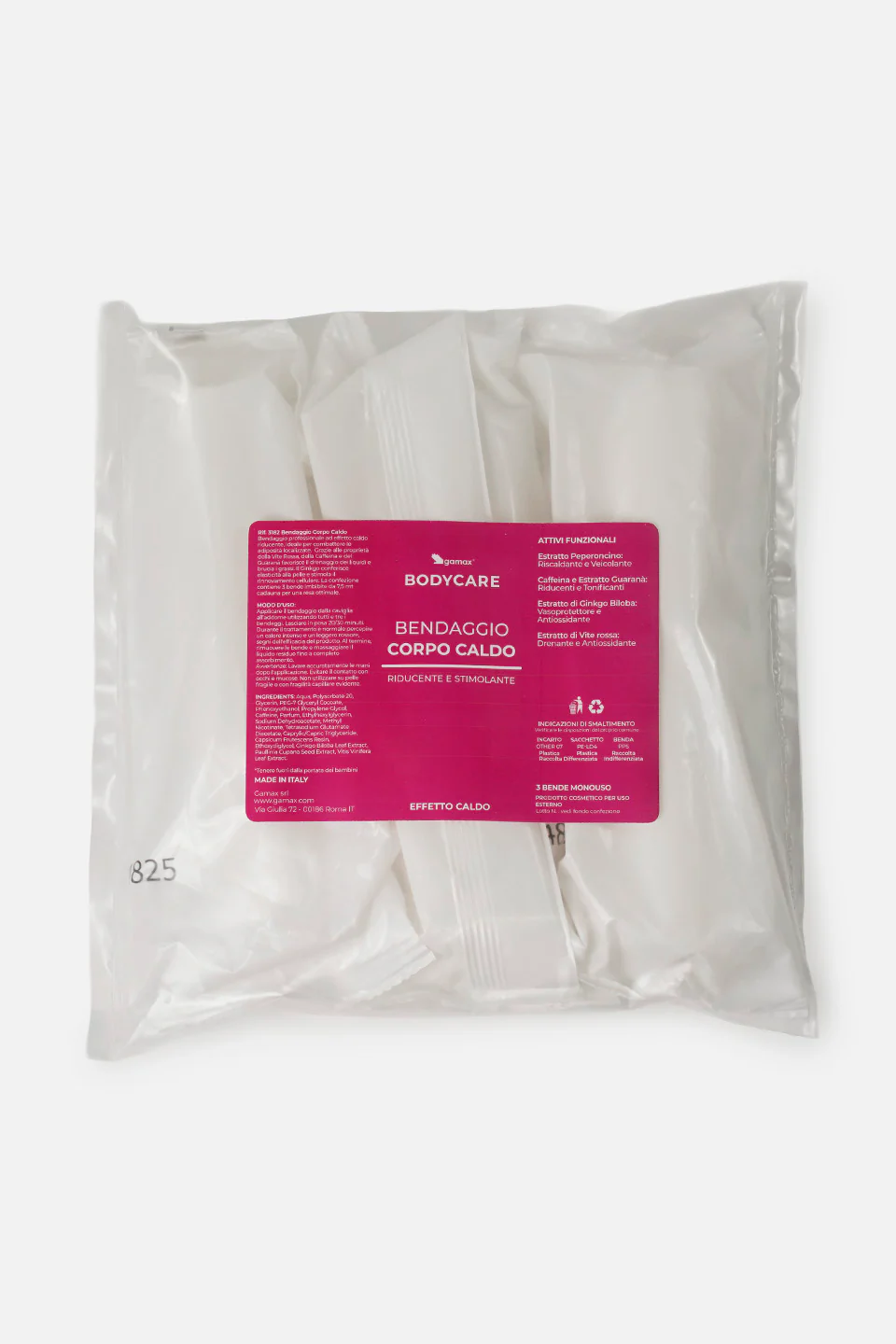 Image of Bendaggio Corpo Caldo - Riducente e Stimolante 3 pz