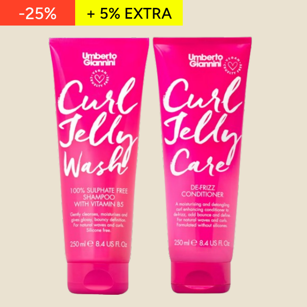 Umberto Giannini Curl Jelly Shampoo and Conditioner Duo
