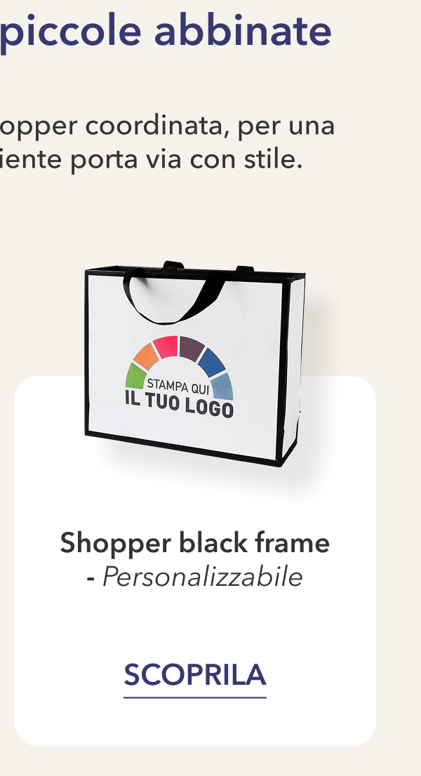 Shopper Black Frame