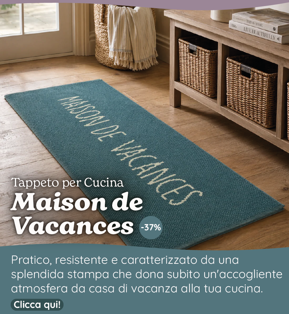 Tappeto per Cucina Fantasia Stampata - Maison de Vacances