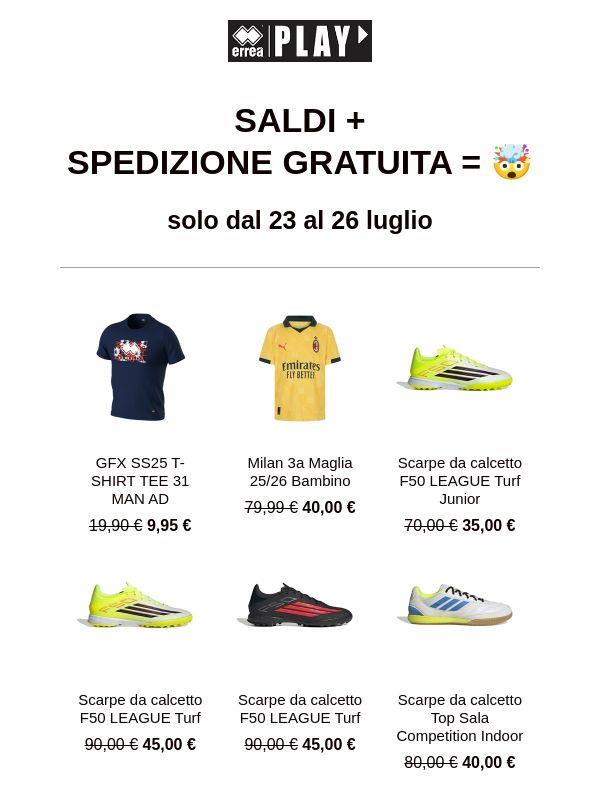 Saldi + Spedizione gratuita
