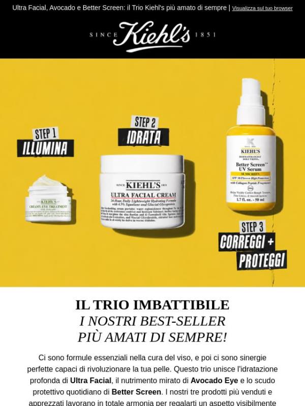 Il Trio Kiehl's più amato di sempre è qui 💛
