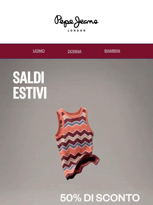 Saldi estivi | 50% di sconto