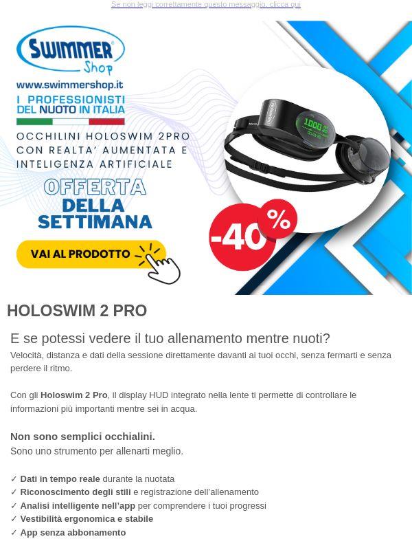 🏊 E se potessi vedere i tuoi tempi mentre nuoti?