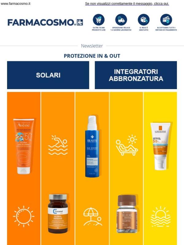🔥 -10% su Solari e Integratori Abbronzatura!