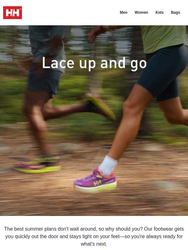 Lace up and go