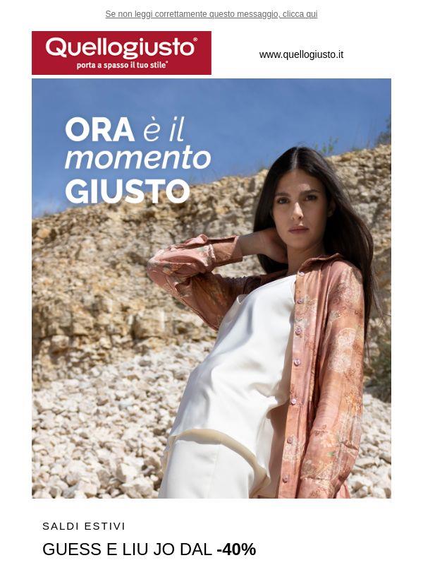 Guess & Liu Jo una selezione dal -40%