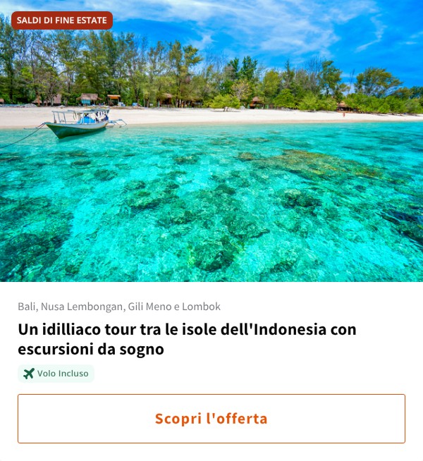 Un idilliaco tour tra le isole dell'Indonesia con escursioni da sogno
