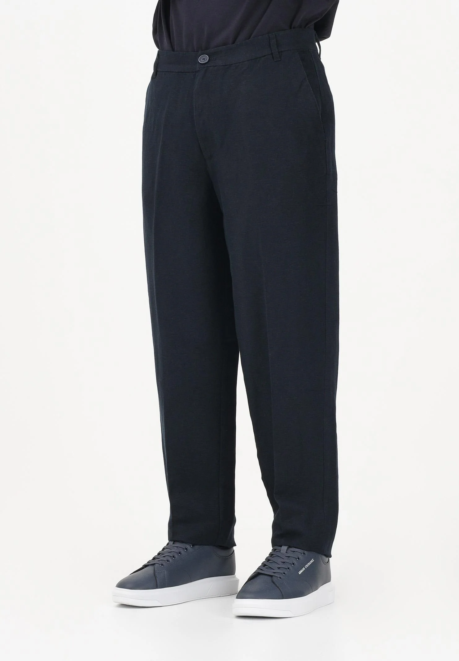 Image of ARMANI EXCHANGE Pantalone elegante blu da uomo