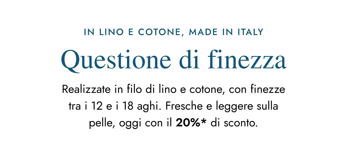 di lino e cotone, 